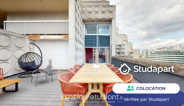Colocation étudiante T1 &agrave; Courbevoie (92400)
