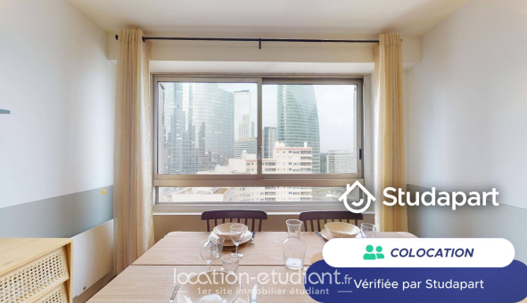 Colocation étudiante T5 &agrave; Courbevoie (92400)