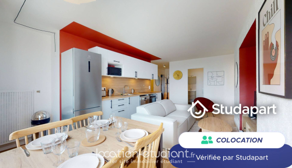 Colocation étudiante Duplex &agrave; Courbevoie (92400)