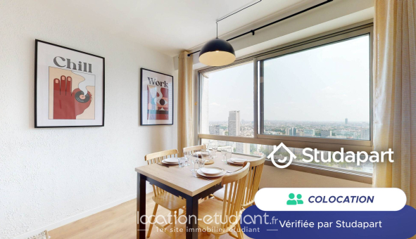 Colocation étudiante Duplex &agrave; Courbevoie (92400)