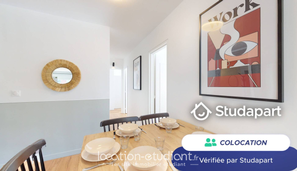Colocation étudiante Duplex &agrave; Courbevoie (92400)