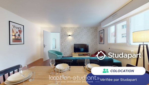 Colocation étudiante Duplex &agrave; Courbevoie (92400)