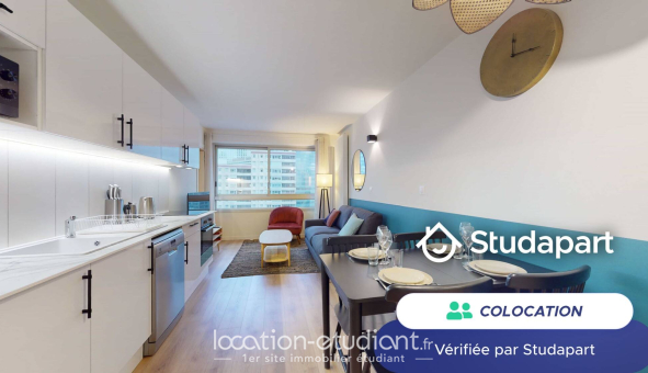 Colocation étudiante T5 &agrave; Courbevoie (92400)