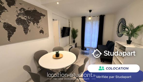 Colocation étudiante Studio &agrave; Courcouronnes (91080)