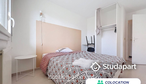 Colocation étudiante Studio &agrave; Courcouronnes (91080)