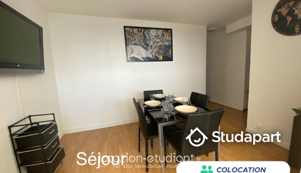 Colocation étudiante T1 &agrave; Courdimanche (95800)