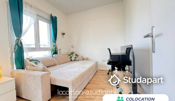 Colocation étudiante Studio &agrave; Courdimanche (95800)