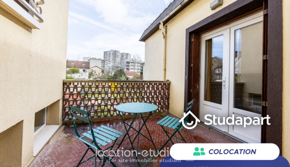 Colocation étudiante Studio &agrave; Créteil (94000)
