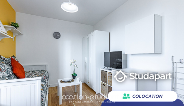 Colocation étudiante Studio &agrave; Créteil (94000)