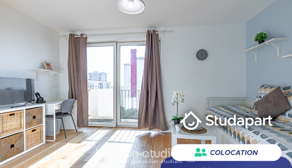 Colocation étudiante Studio &agrave; Créteil (94000)