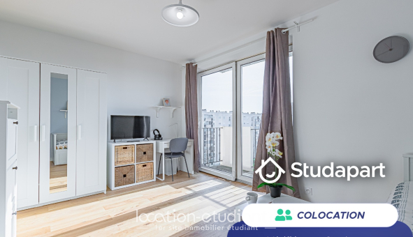 Colocation étudiante Studio &agrave; Créteil (94000)