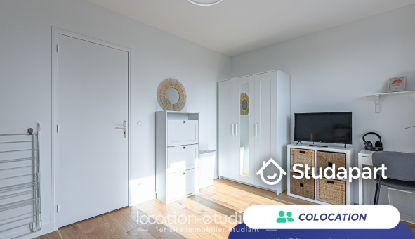 Colocation étudiante Studio &agrave; Créteil (94000)