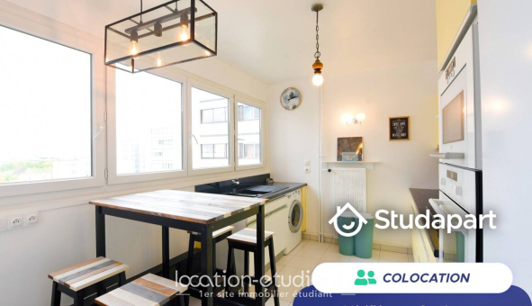 Colocation étudiante Studio &agrave; Créteil (94000)