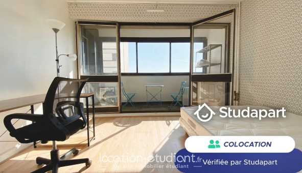 Colocation étudiante Studio &agrave; Créteil (94000)