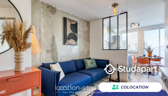 Colocation étudiante Studio &agrave; Créteil (94000)