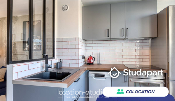 Colocation étudiante Studio &agrave; Créteil (94000)