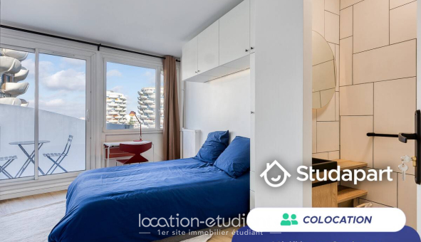 Colocation étudiante Studio &agrave; Créteil (94000)