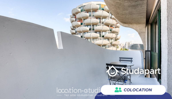 Colocation étudiante Studio &agrave; Créteil (94000)