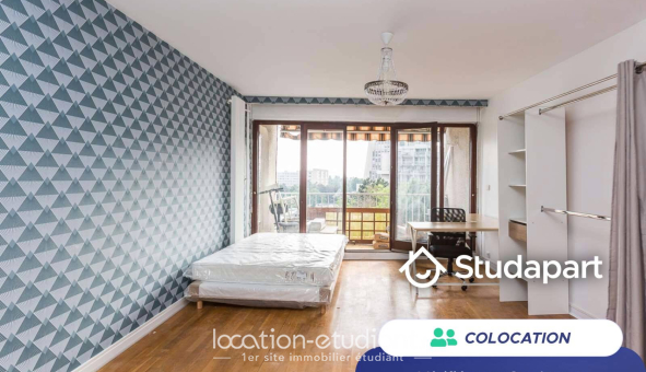Colocation étudiante Studio &agrave; Créteil (94000)
