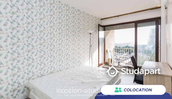 Colocation étudiante Studio &agrave; Créteil (94000)