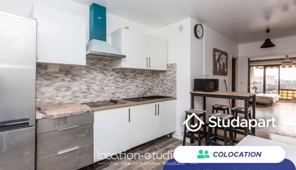 Colocation étudiante Studio &agrave; Créteil (94000)