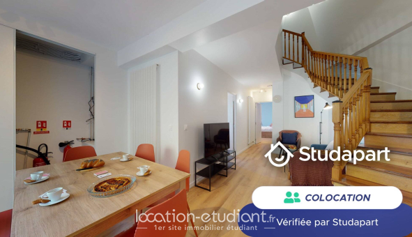 Colocation étudiante Studio &agrave; Créteil (94000)