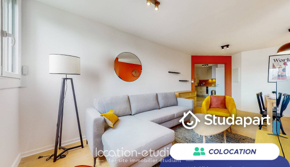 Colocation étudiante Duplex &agrave; Créteil (94000)