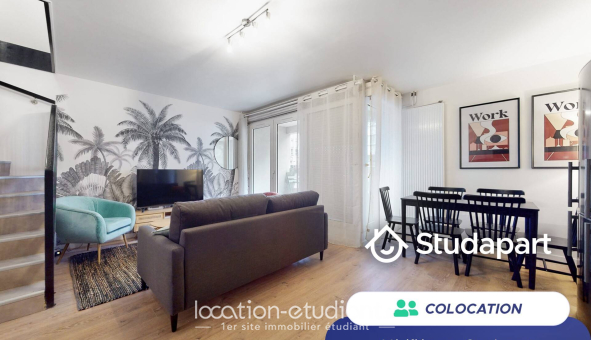 Colocation étudiante Duplex &agrave; Créteil (94000)