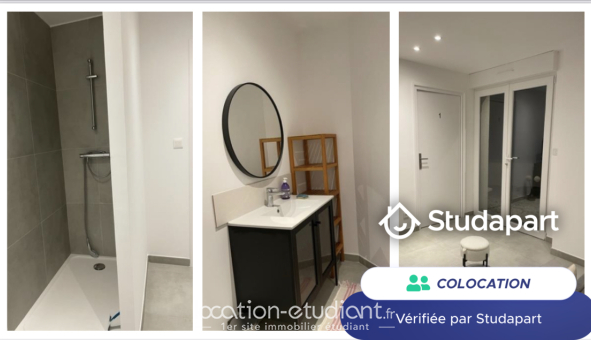 Colocation étudiante Studio &agrave; Croix (59170)