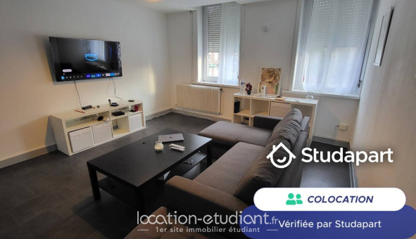 Colocation étudiante Studio &agrave; Croix (59170)