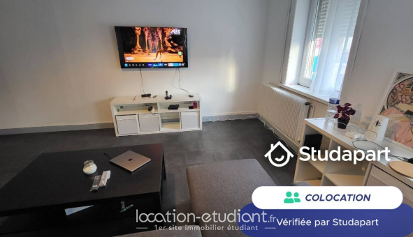 Colocation étudiante Studio &agrave; Croix (59170)