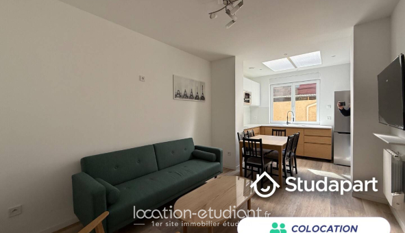Colocation étudiante Studio &agrave; Croix (59170)