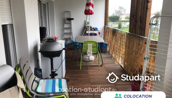 Colocation étudiante Studio &agrave; Cugnaux (31270)