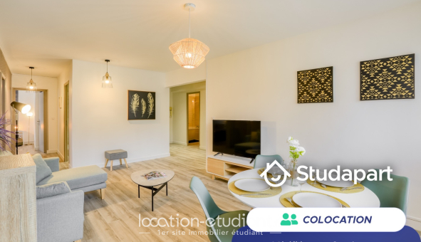 Colocation étudiante Duplex &agrave; Déville lès Rouen (76250)