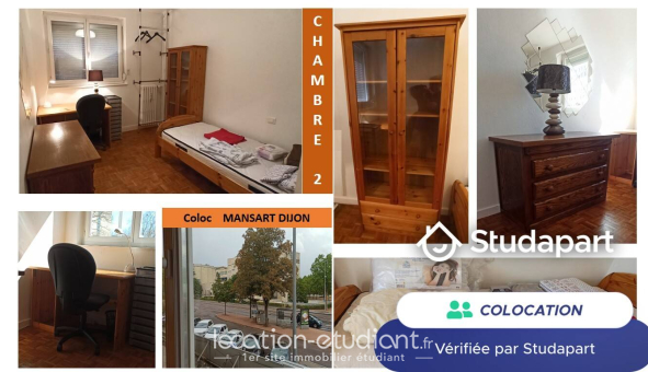 Colocation étudiante T4 &agrave; Dijon (21000)