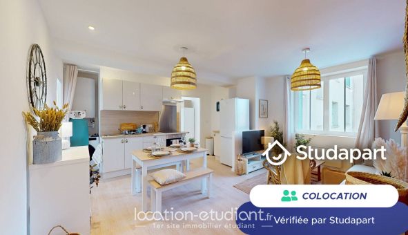 Colocation étudiante Studio &agrave; Dijon (21000)