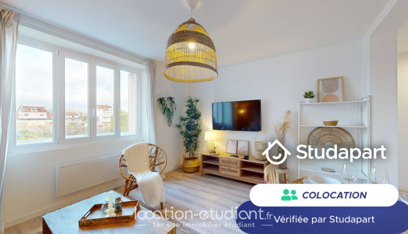 Colocation étudiante Studio &agrave; Dijon (21000)