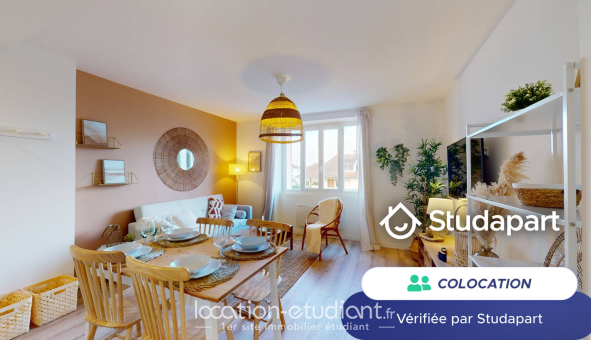 Colocation étudiante Studio &agrave; Dijon (21000)