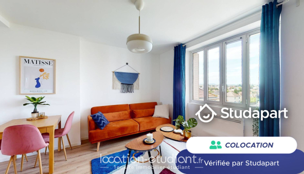 Colocation étudiante Studio &agrave; Dijon (21000)