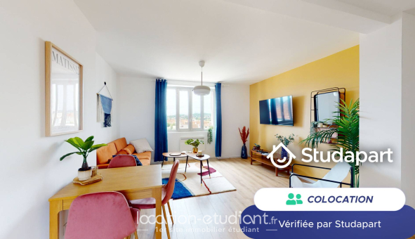 Colocation étudiante Studio &agrave; Dijon (21000)
