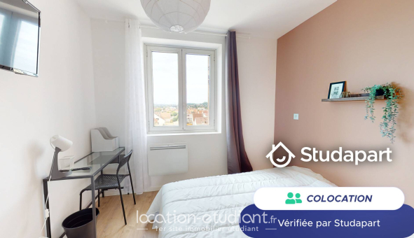 Colocation étudiante Studio &agrave; Dijon (21000)