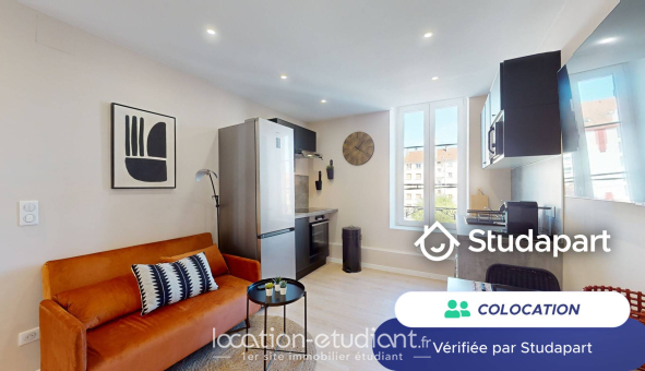 Colocation étudiante Studio &agrave; Dijon (21000)