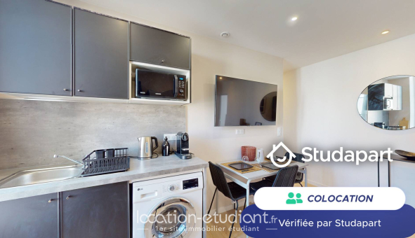 Colocation étudiante Studio &agrave; Dijon (21000)