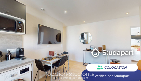 Colocation étudiante Studio &agrave; Dijon (21000)