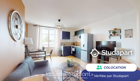 Colocation étudiante Studio &agrave; Dijon (21000)