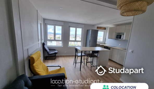 Colocation étudiante Studio &agrave; Dijon (21000)