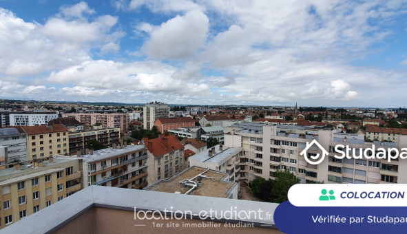 Colocation étudiante T4 &agrave; Dijon (21000)