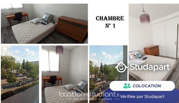 Colocation étudiante T4 &agrave; Dijon (21000)