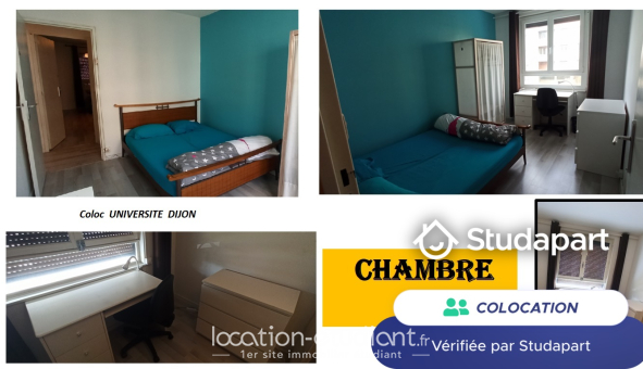 Colocation étudiante T4 &agrave; Dijon (21000)