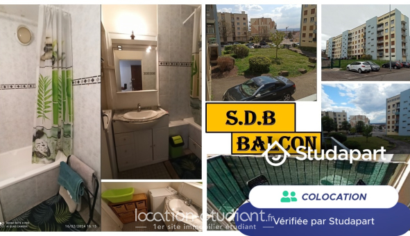 Colocation étudiante T4 &agrave; Dijon (21000)